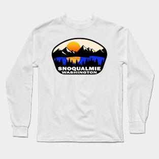 Snoqualmie Washington WA Long Sleeve T-Shirt